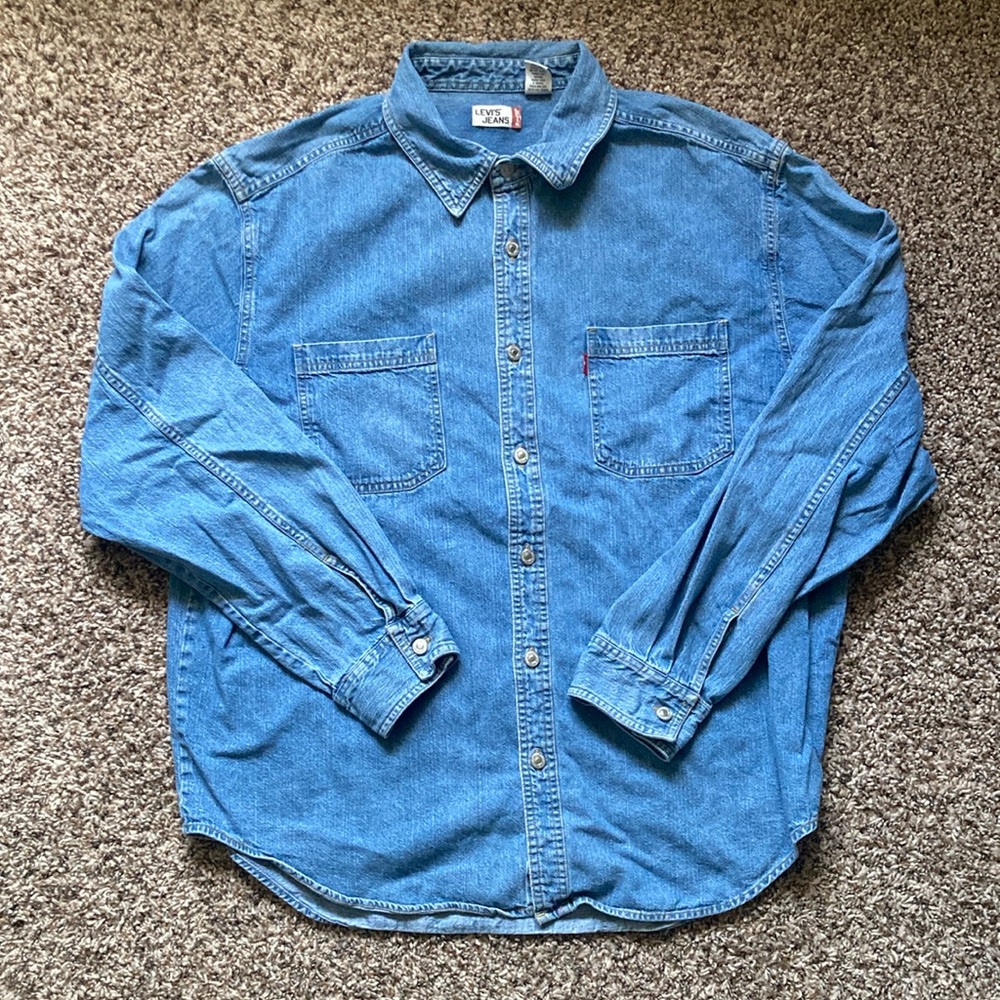 Levi's Women’s Blue Denim Shirt